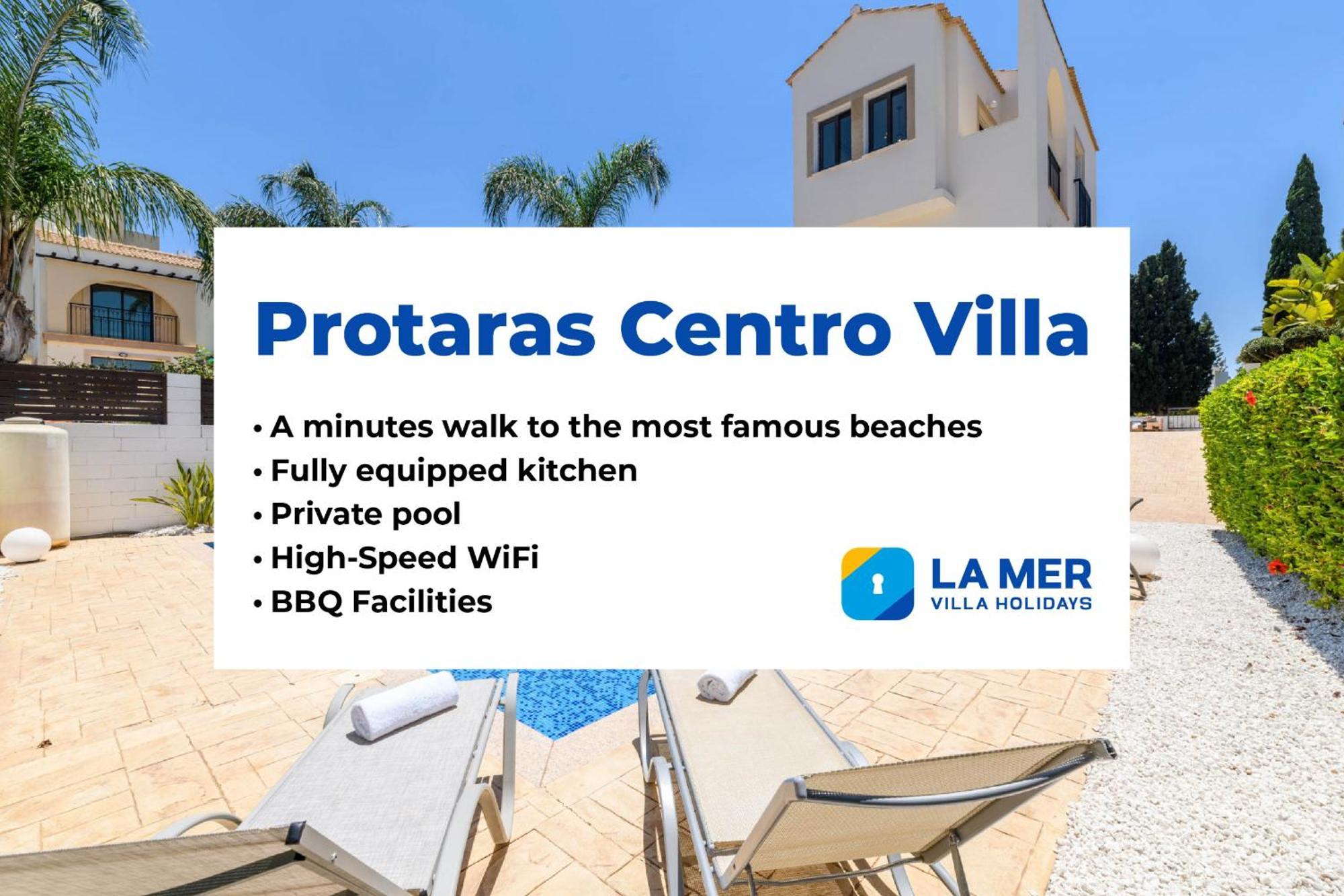 Protaras Centro Villa Buitenkant foto